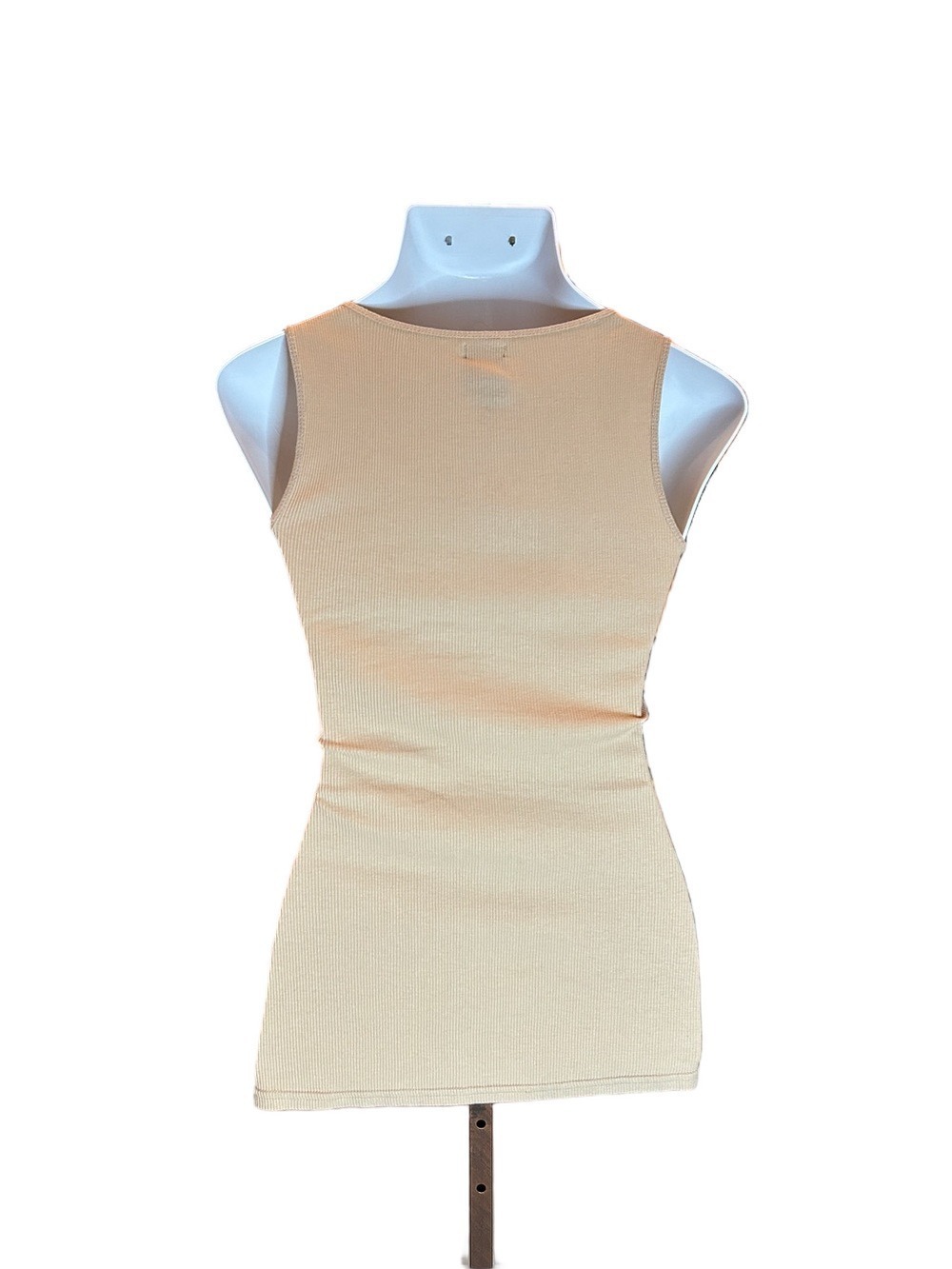 bebe 2b bebe Gold Sequin Ombre Scoop Neck Tank Top Size L - Picture 3 of 6